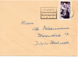 60810 - Oesterreich - 1975 - S2 Weihnachten '74 EF A DrucksBf WIEN - 125 JAHRE ... BRIEFMARKE -> Westdeutschland - Autres & Non Classés