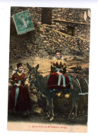 JEUNES FILLES DE BETHMALE ANE COIFFE COSTUME 1909 - Other & Unclassified
