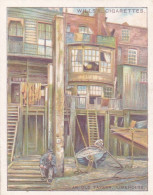 Old London 1929 -  12n Old Tavern In Limehouse  -  Wills Cigarettes -  L Size - - Wills