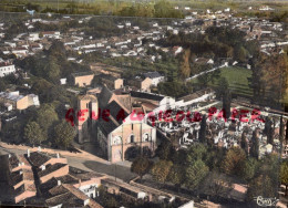 16- CHATEAUNEUF SUR CHARENTE - VUE GENERALE AERIENNE  QUARTIER DE L' EGLISE CIMETIERE - Chateauneuf Sur Charente