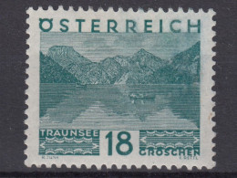 ⁕  Austria - Österreich 1929 ⁕ 18 Gr. Landscapes Mi.502 ⁕ 1v MNH - Ungebraucht