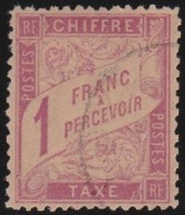 France  .  Y&T   .     Taxe  39    (2 Scans)         .   O     .   Oblitéré - 1859-1959 Used