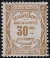 France  .  Y&T   .     Taxe 46        .   **     .    Neuf Avec Gomme Et SANS Charnière - 1859-1959 Nuovi