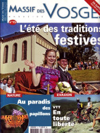 MASSIF DES VOSGES N° 15 Eté Traditions Fêtes , VTT , Théatre Bussang - Lorraine - Vosges