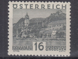 ⁕  Austria - Österreich 1929 ⁕ 16 Gr. Landscapes Mi.501 ⁕ 1v MNH - Ungebraucht