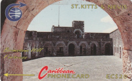 St. Kitts & Nevis, STK-3C, Brimstone Hill Fortress, 3CSKC, 2 Scans. - St. Kitts En Nevis