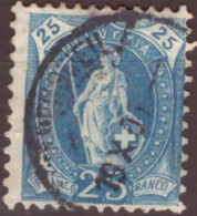 Svizzera Schweiz Suisse 1905 MiN°75 (o) Vedere Scansione - Used Stamps