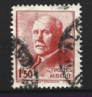 ALGERIE. N°196 Oblitéré De 1942. Maréchal Pétain. - Oblitérés