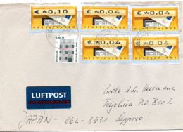 60828 - Bund - 2008 - €1,44 SWK MiF A LpBf BRIEFZENTRUM 66 -> Japan - Briefe U. Dokumente