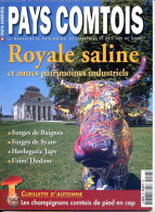 PAYS COMTOIS N° 38 Royale Saline , Forges De Baignes De Syam , Horlogerie Japy , Usine Dodane - Toerisme En Regio's