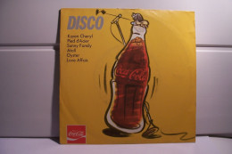 COCA COLA  - DISQUE  VINYLE - 45 Tours  - DISCO  - PUBLICITE - Disco & Pop