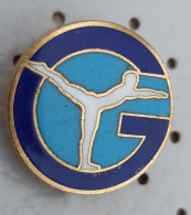 Gymnastic Federation Of Slovenia Bertoni Milano Vintage Pin Badge - Gimnasia