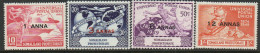 Somaliland Protectorate GVI 1949 UPU Set Of 4, Lightly Hinged Mint, SG 121/4 (BA2) - Somalilandia (Protectorado ...-1959)