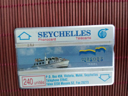 Landis & Gyr Phonecard 207 A Used Rare - Seychelles