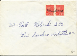 Finland Cover Special Postmark Alavojakkala - Lettres & Documents