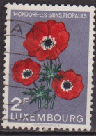 Flore - Fleur - LUXEMBOURG - Anémones - N°  506 - 1956 - Used Stamps