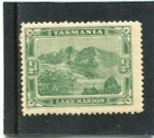 AUSTRALIA/TASMANIA - 1900  1/2d  LAKE MARION  MINT  SG 229 - Ungebraucht