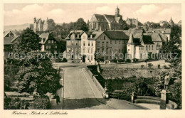 73749300 Herborn Hessen Blick Von Der Dillbruecke Mit Hotel Zum Ritter Herborn H - Herborn