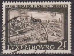 Chemins De Fer - LUXEMBOURG - Electrification - N°  517 - 1956 - Gebruikt