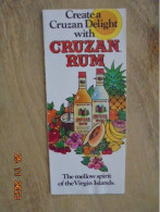 Create A Cruzan Delight With Cruzan Rum: The Mellow Spirit Of The Virgin Islands - Americana