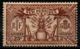NOUVELLES-HEBRIDES 1925 * - Unused Stamps