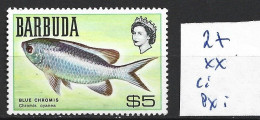 BARBUDA 27 ** Côte 12.25 € - Barbuda (...-1981)
