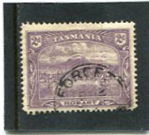 AUSTRALIA/TASMANIA - 1907  2d  PLUM  PERF 12 1/2  FINE USED  SG 251 - Used Stamps