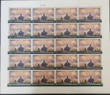 India 2023 Hemchandra Vikramaditya Full Sheet Of 20 Stamps MNH As Per Scan - Otros & Sin Clasificación