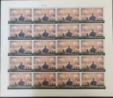 India 2023 Hemchandra Vikramaditya Full Sheet Of 20 Stamps MNH As Per Scan - Autres & Non Classés