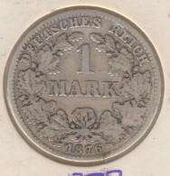 @Y@   Duitsland  1 Mark  1876 C    (788 ) - 1 Mark