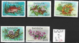 BARBUDA 407 à 11 ** Côte 25 € - Barbuda (...-1981)