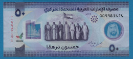 UAE 50 DIRHAMS 1443 2021  # 041466320 P# W35 Memorial 50th Anniversary - Emirats Arabes Unis