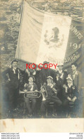 38 PONCHARRA. Honneur Aux Conscrits Classe 1911 Avec Trompettes. Photo Carte Postale Rare - Pontcharra