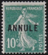 France  .  Y&T   .     159  CI-2  ANNULÉ  (2 Scans)        .   *     .    Neuf Avec Gomme - Nuevos