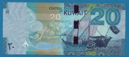 KUWAIT 20 DINARS ND (2014) # FF/83 024939 P# 34  Seif Palace - Kuwait