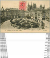 Espagne. BURGOS. Plaza Mayor 1925 - Burgos
