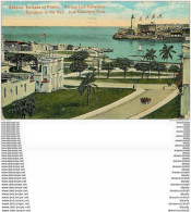 CUBA. Entrada Al Puerto Parque Luz Caballero 1925 - Cuba