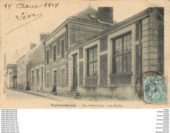 (D) 91 VERT-LE-GRAND. Les Ecoles Rue Saint-Louis 1904 (quelques Plis)... - Vert-le-Petit
