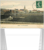 93 STAIN. Vue Panoramique 1908 Avec Château D'Eau - Stains