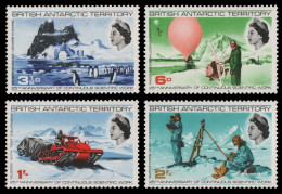 BAT / Brit. Antarktis 1969 - Mi-Nr. 20-23 ** - MNH - Forschung - Unused Stamps
