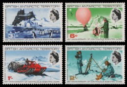 BAT / Brit. Antarktis 1969 - Mi-Nr. 20-23 ** - MNH - Forschung - Ongebruikt