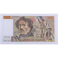  100 Francs Delacroix 1987, S.127, Pr. Neuf - 100 F 1978-1995 ''Delacroix''