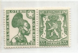 BELGICA SELLO CON PUBLICIDAD LOTERIA COLONIAL LOTTERY - Zonder Classificatie