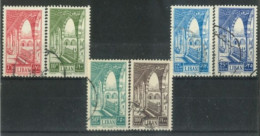 LEBANON. - 1954, BEIT ED - DIN PALACE STAMPS COMPLETE SET OF 6 SG # 485/90, USED. - Lebanon