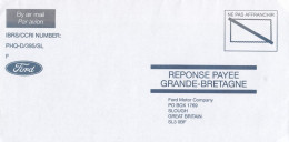 Grande Bretagne--entier  Réponse Payée  International  Pub  FORD ---NEUF ............... - Stamped Stationery, Airletters & Aerogrammes