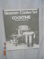 Steamer Cooker Set Cooktime Cookware - Ken Carter - Nordamerika