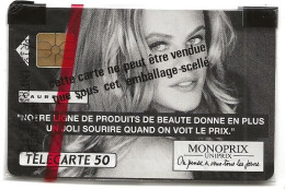 Telecarte F147 Monoprix 50 Unités NSB Gem - 1991