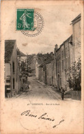 Gemeaux Canton Is-sur-Tille Rue De La Gare Côte-d'Or 21120 N°48 Dos Non Divisé Cpa Voyagée En 1910 En B.Etat - Autres & Non Classés