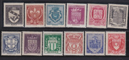 France  .  Y&T   .     526/537    .   **     .    Neuf Avec Gomme Et SANS Charnière - Unused Stamps