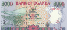 Uganda 5000 Shillings 1998   P-37  UNC - Uganda